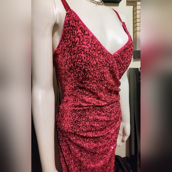 Stunning Hot Pink Dress Or BARBIE COSTUME! - Picture 2 of 6